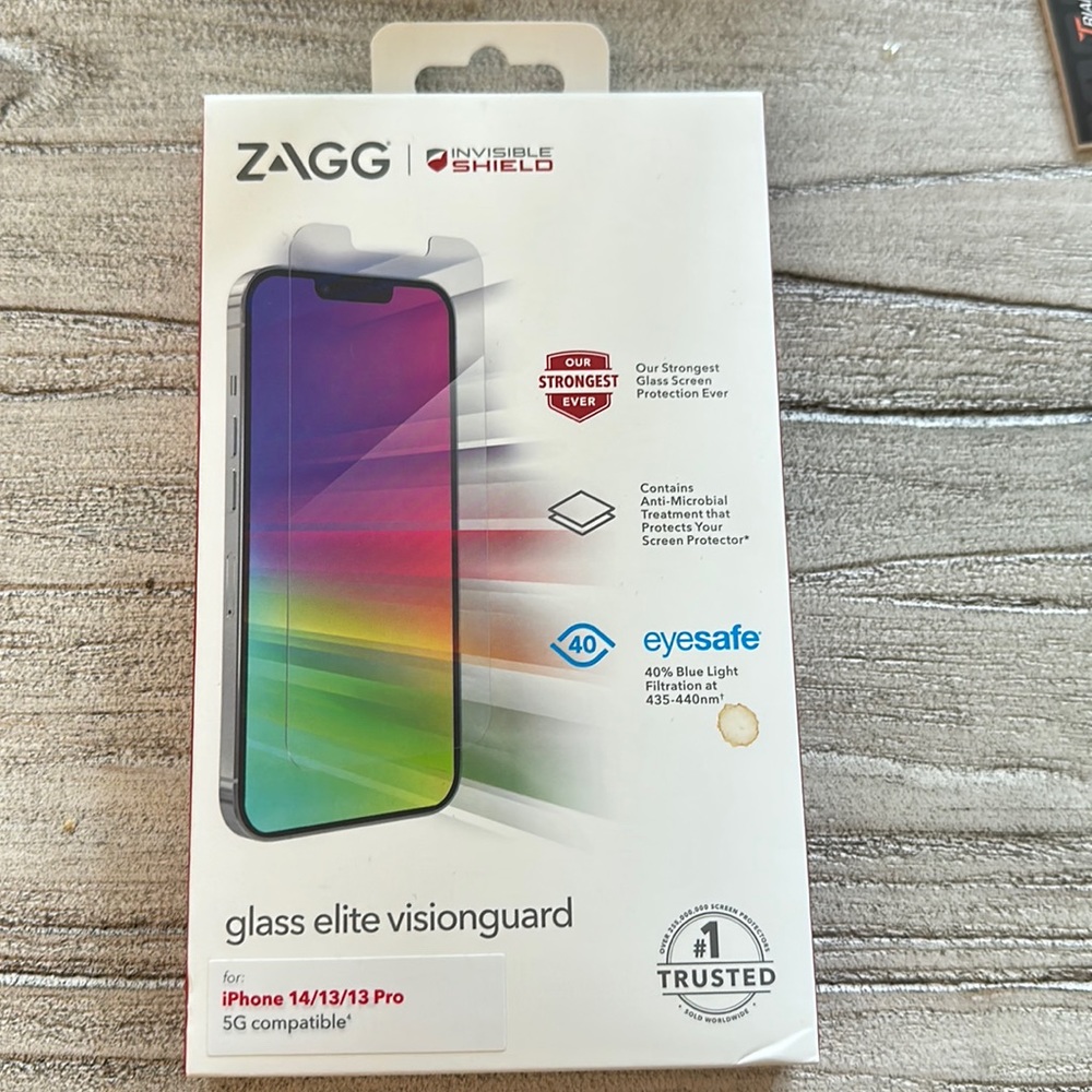 Zagg invisible shield glass screen protector